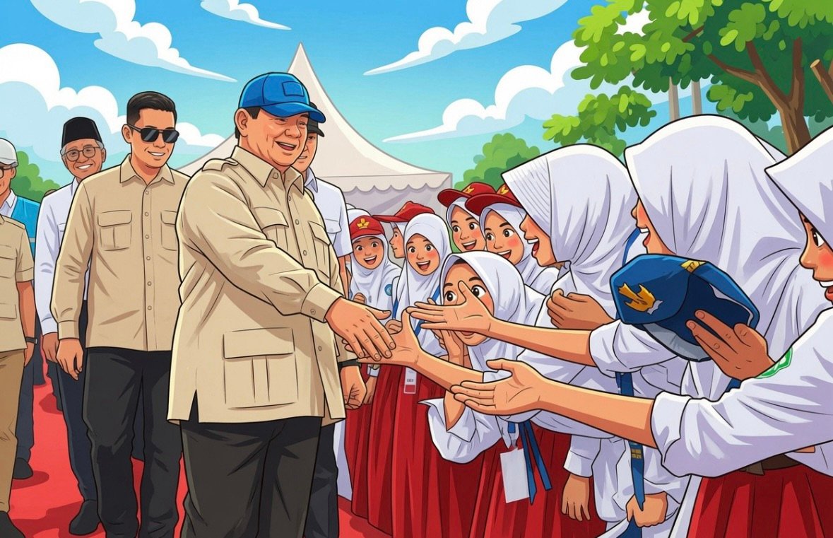 Prabowo Diserang Karena Memberi Makan untuk Anak Indonesia?