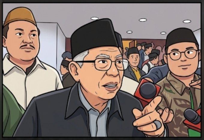 Waspada Jerat Bisnis Ekstraktif! Ma’ruf Amin Beri Peringatan Menohok Soal Tambang untuk NU!