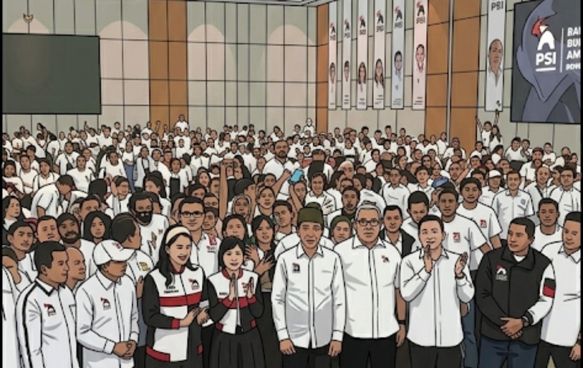 Bukan Cuma Ingin Lolos Senayan, Jokowi Ambisi PSI Menang di Pemilu 2029!